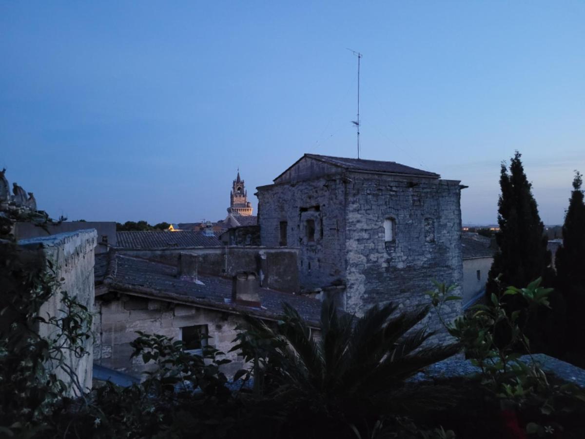 Ferienwohnung Un Nid Sur Les Toits Face Au Palais Des Papes Avignon Exterior foto