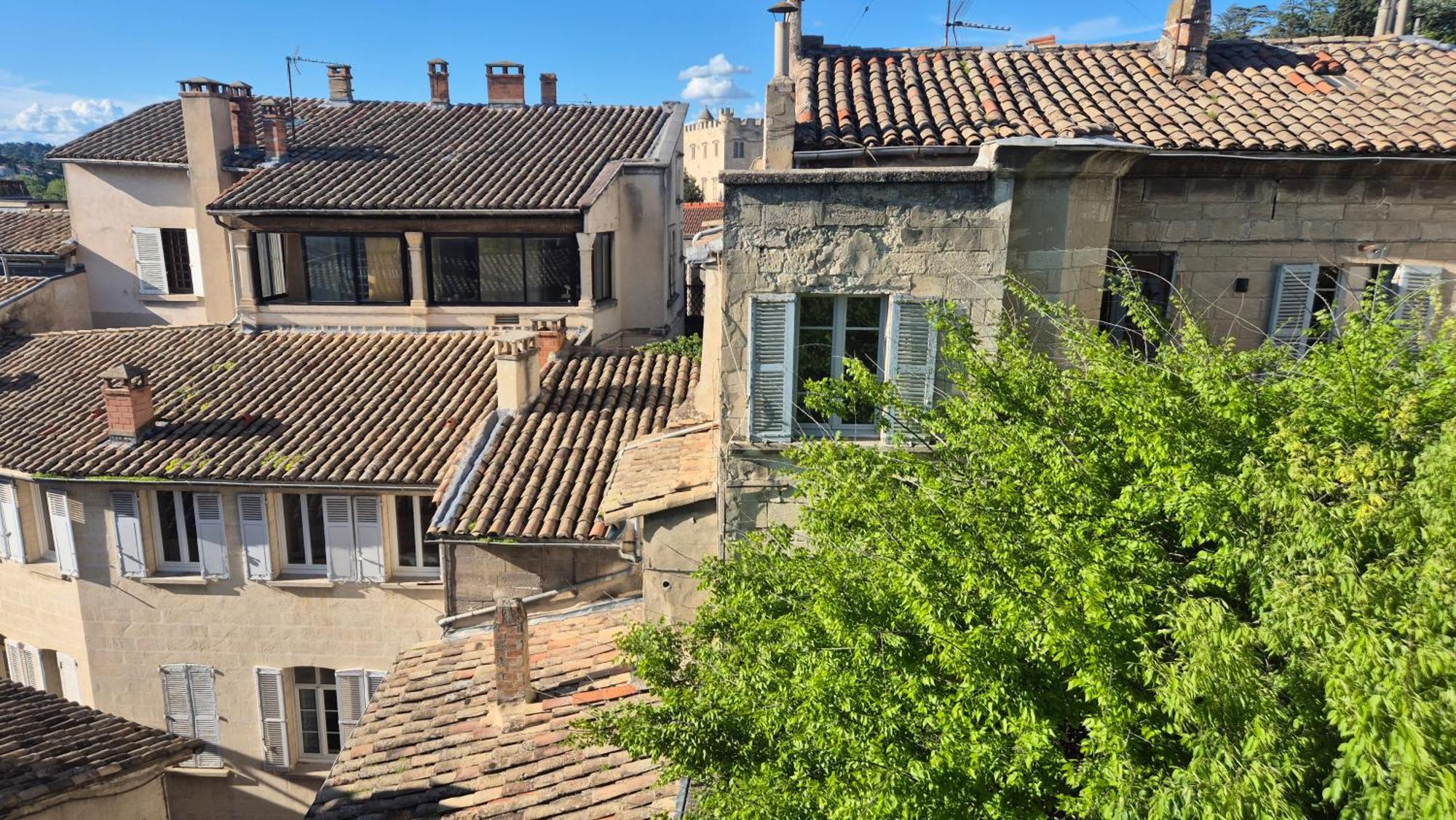 Ferienwohnung Un Nid Sur Les Toits Face Au Palais Des Papes Avignon Exterior foto